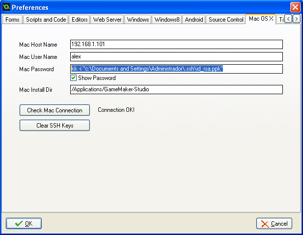 Gamemaker Mac Configuration